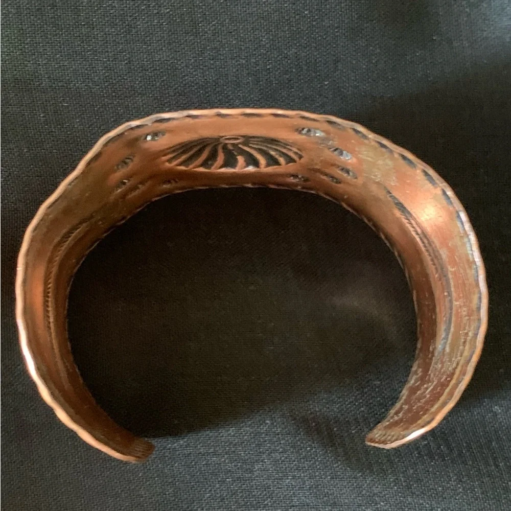 Copper Cuff Bracelet - Picture 5 of 7